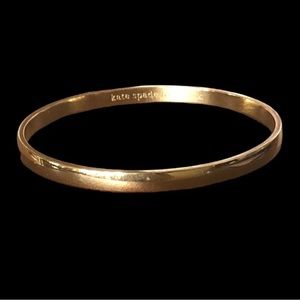 KATE SPADE New York "Heart Of Gold" Bangle Bracelet